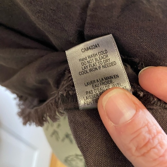 Young Fabulous & Broke Rehan Swing Brown Linen Blend Tank Top |‎ Small - Picture 8 of 8